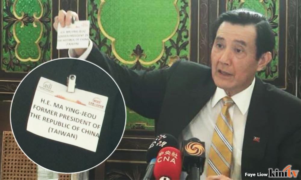 China out to embarrass me in M'sia, says ex-Taiwan president
