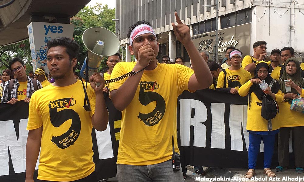 Malaysiakini Yellow Red Rallies End Peacefully