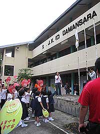 sos damansara school reopening 030108 front