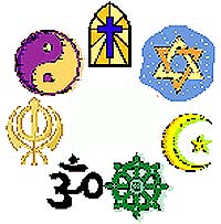 multiple religious religion icons 181207