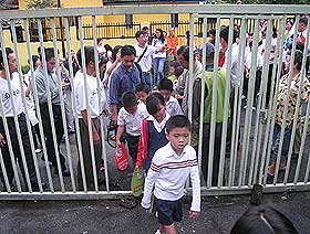 sos damansara school reopening 030108 open gate