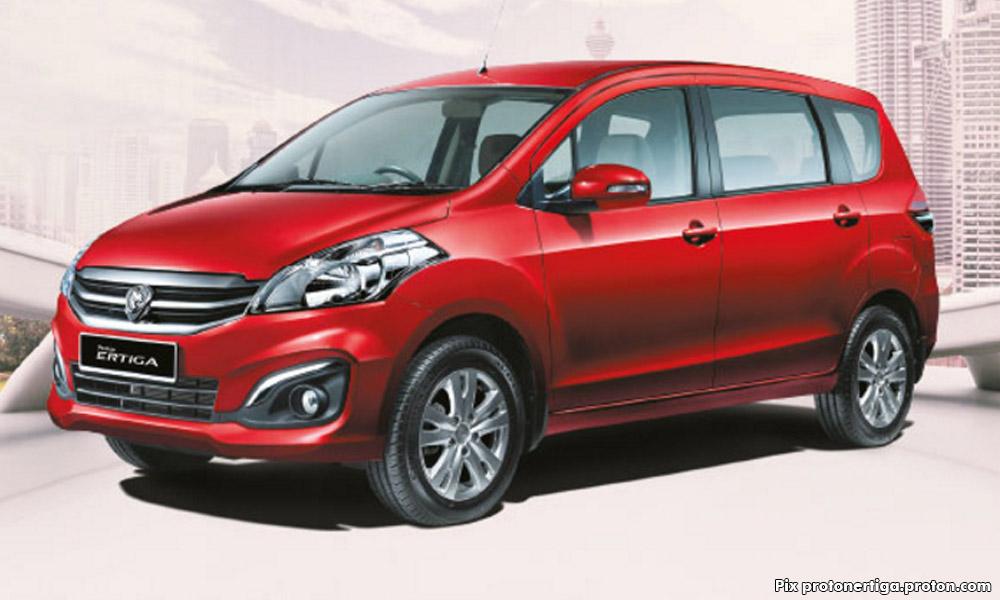 Proton tutup tirai 2016 dengan 'Ertiga'