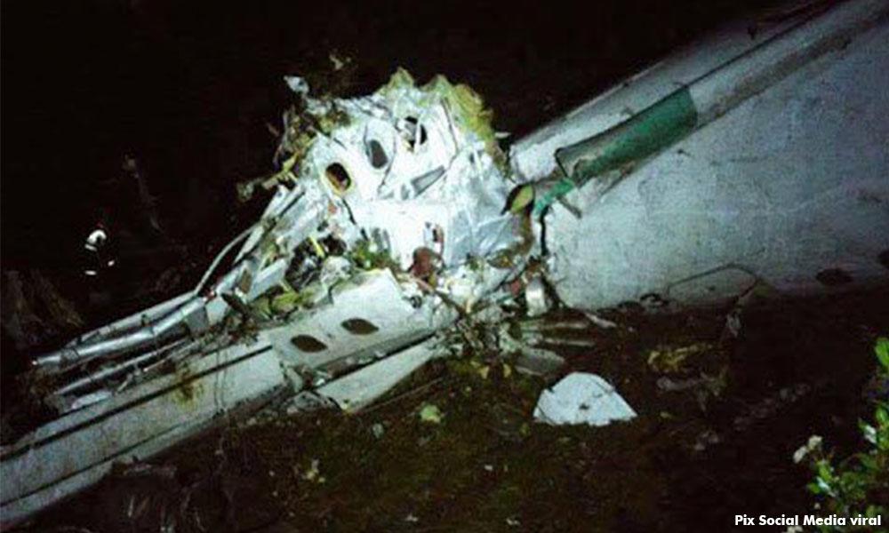 Plane crashes in Colombia with 81 on board