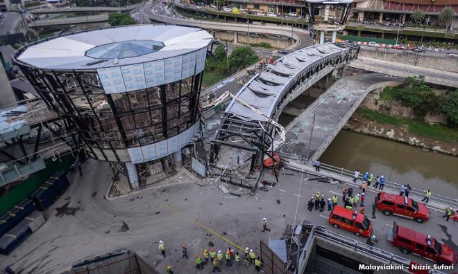 MP slams DBKL for washing hands off Eco City bridge collapse