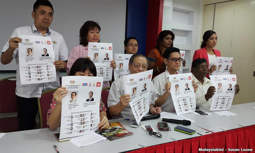 Kit Siang denounces fake cabinet list, flattered to be named PM
