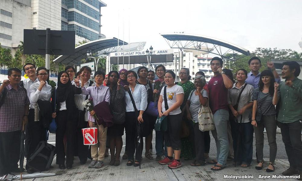 Cops grill trio for three hours over OSF funding