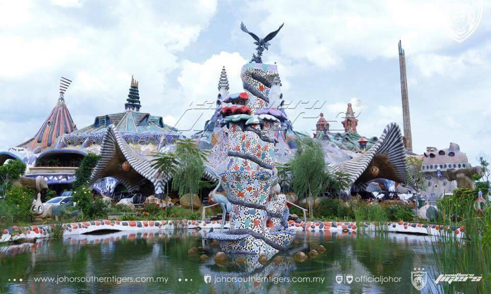 Pemain JDT diundang ke Rumah Flintstone sultan Johor