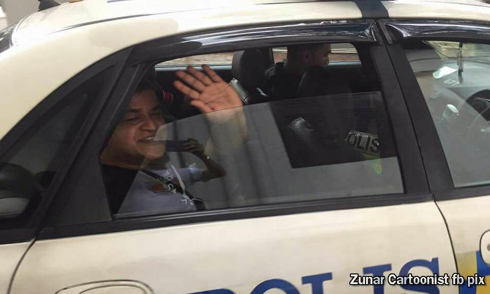 警方踩上筹款活动捉祖纳援引破坏议会民主罪调查