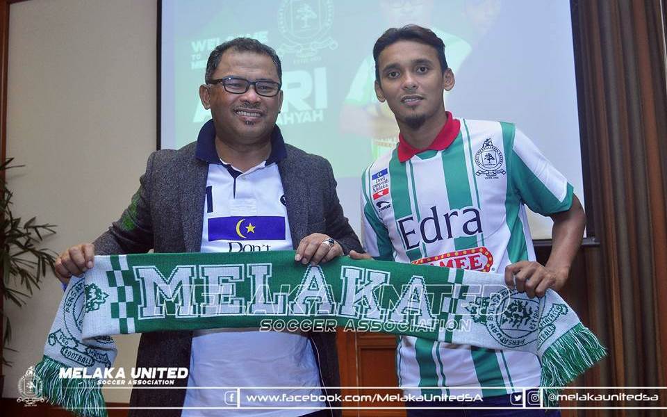 Amri kini 'pahlawan' Melaka United