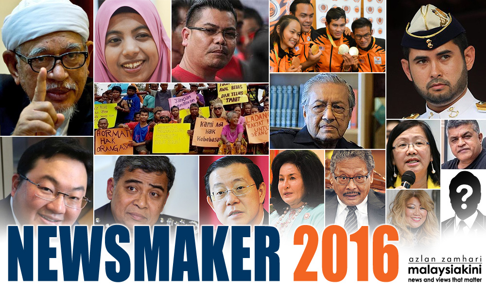 And the Newsmaker of 2016 is...