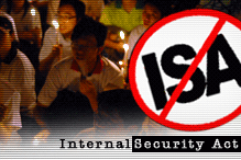 isa internal security act vigil 050108