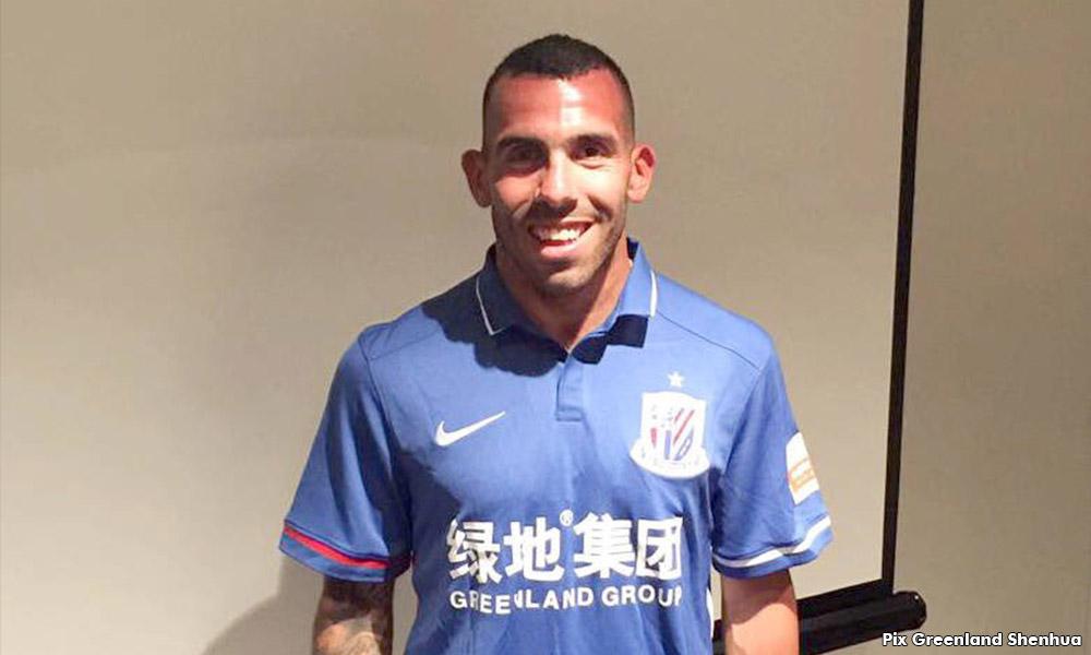 Tevez agrees to join China club Shanghai Shenhua