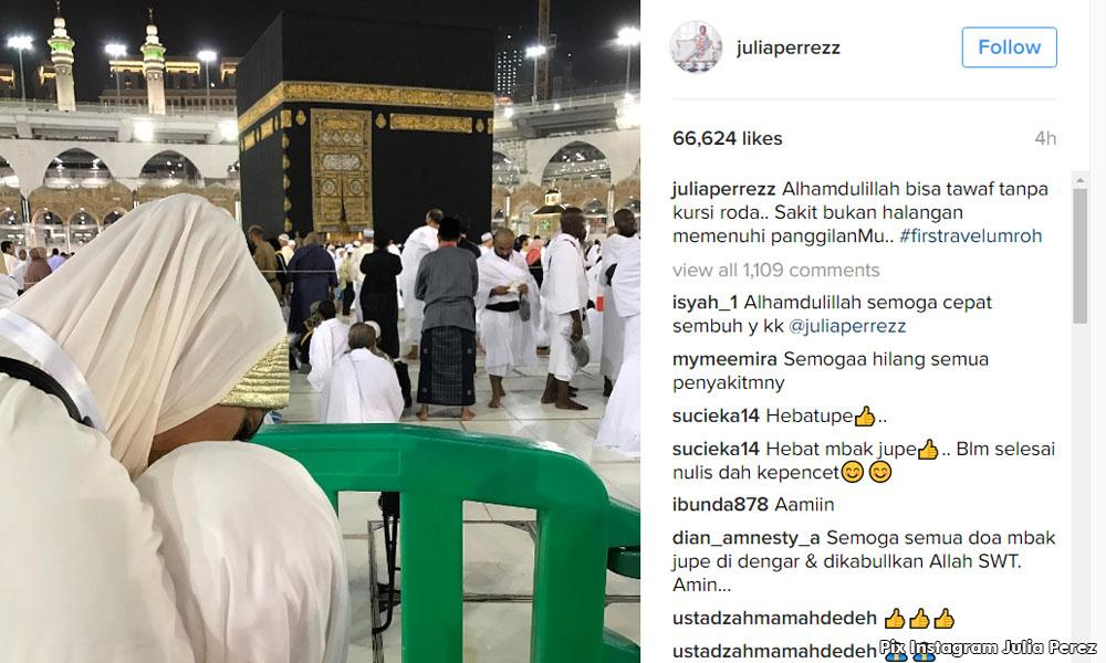 Sampai juga Jupe ke Mekah