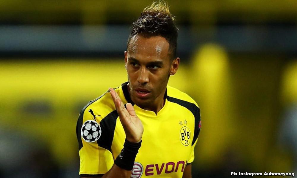 Dortmund nafi Aubameyang ditawar RM711j