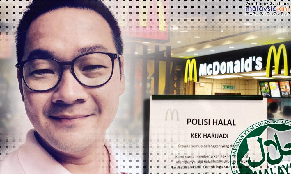 McD reportedly removed halal-only cake notice in Miri outlets