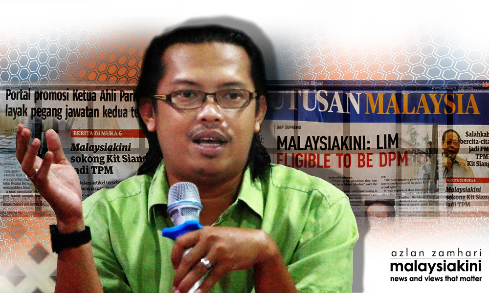 Author denounces media 'spinning skills' on his comment piece