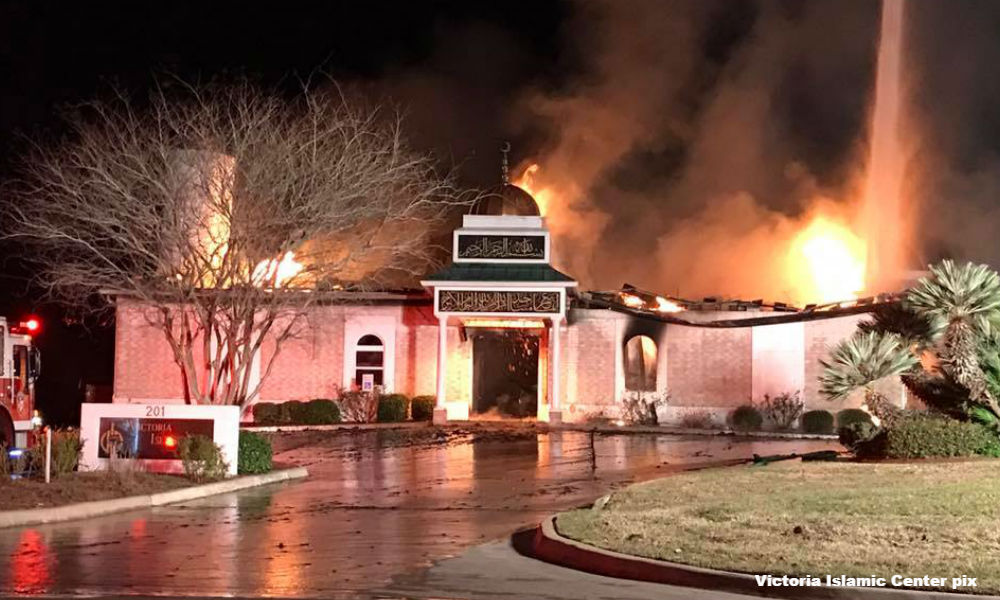 Americans raise US$600k for razed Texas mosque
