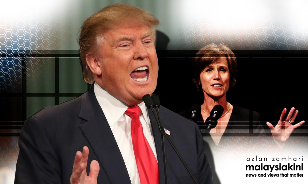 Trump fires acting AG who defied immigration order