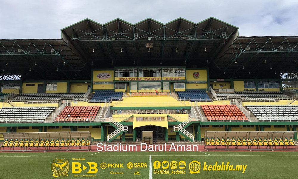 Kuaci diharamkan di Stadium Darul Aman
