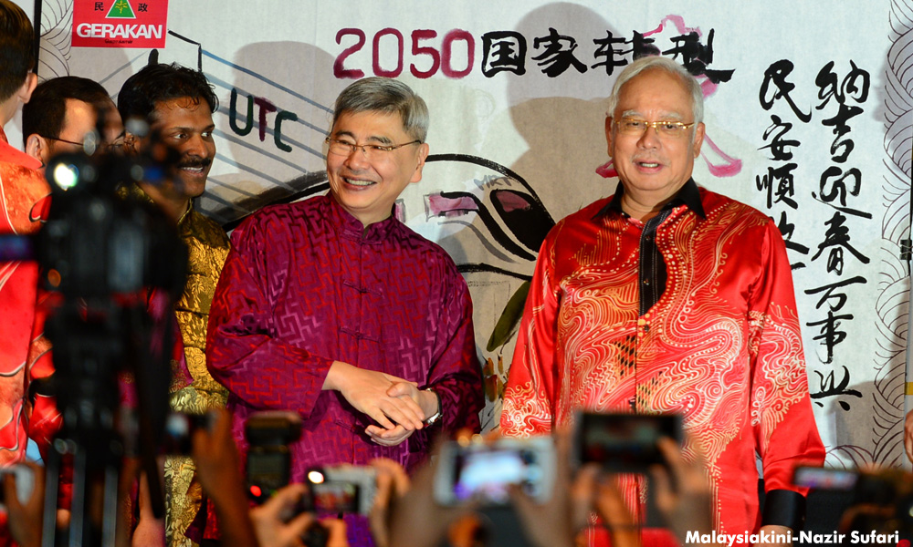 'Singa' tengah kupas limau untuk PM, jelas Gerakan