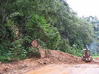 Bukit Gasing 180108 1st landslide
