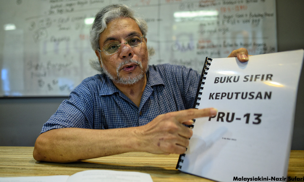 Ex-don comes up with most complete GE13 data, all in one day