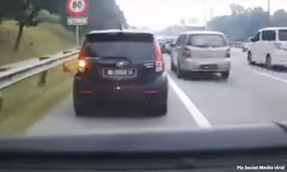 Myvi driver who 'obstructed ambulance' surrenders to cops
