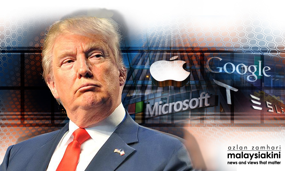Tech titans lead legal brief against Trump travel ban