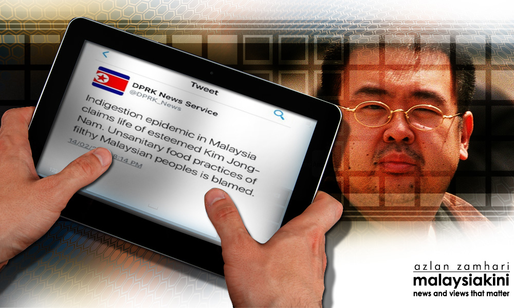 Deputy minister orders probe over 'dirty food killed Jong-nam' tweet
