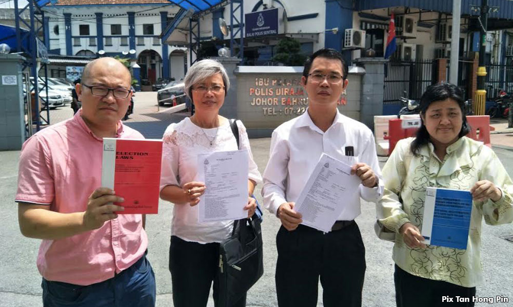 Police report lodged over Johor MB's shoplot voting address