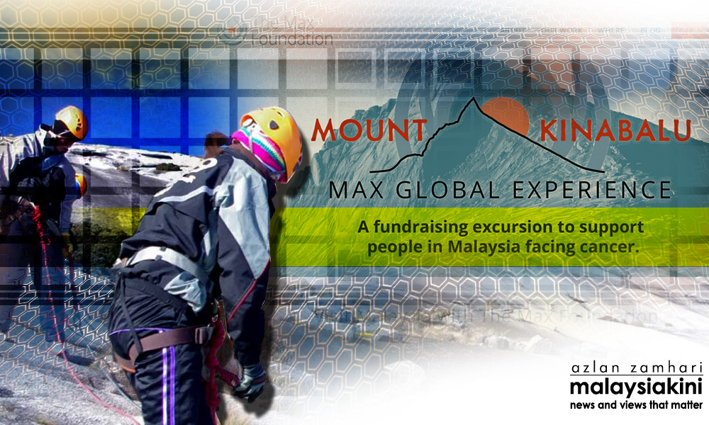 Conquering Mount Kinabalu to help cancer patients