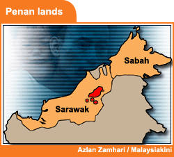 penan lands in sarawak 060208