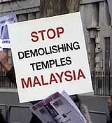 hindraf london demo 060208 temples