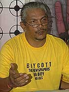boycott the newspaper pc 280108 haris ibrahim