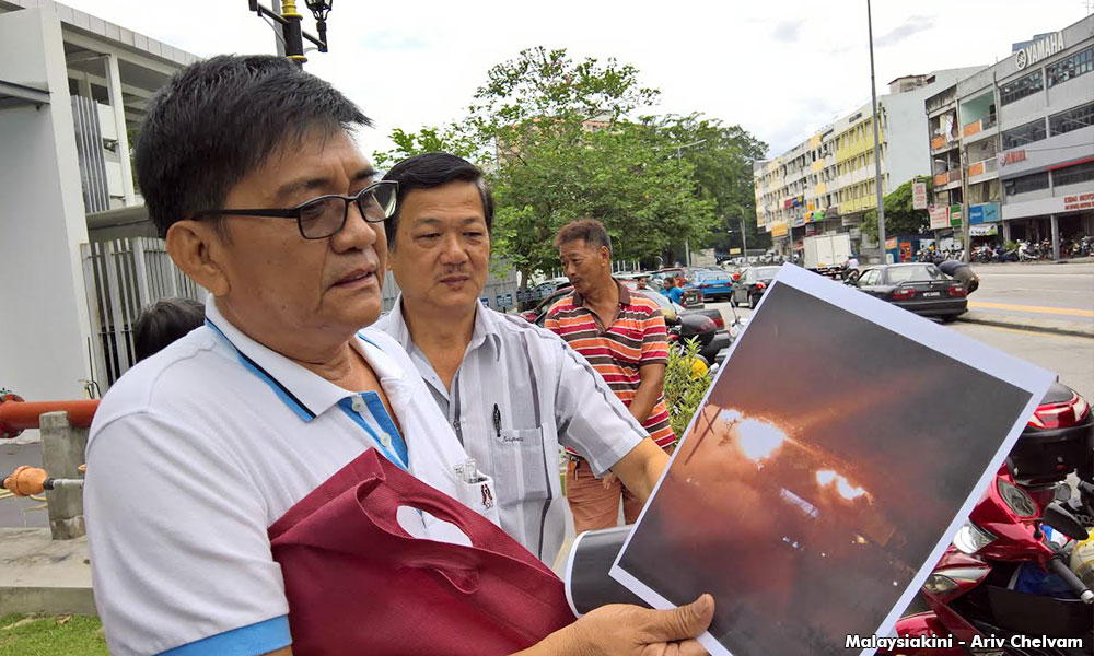Developer denies Kg Chim Lee  arson, parang threats