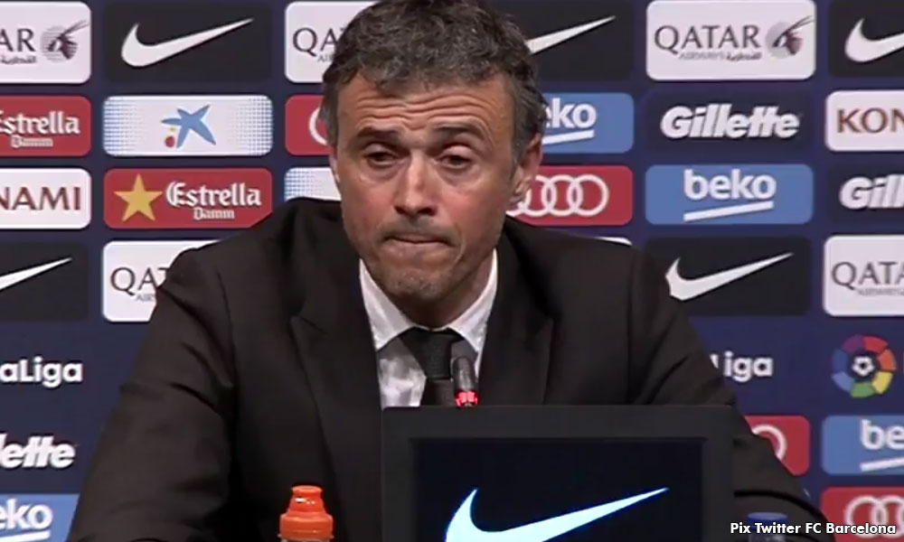 'Komplot' 5 bintang Barcelona undurkan Enrique