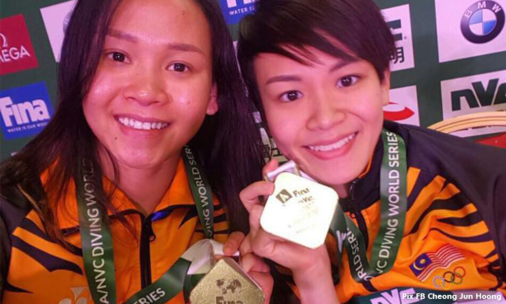 Pandelela, Jun Hong raih gangsa di siri dunia FINA