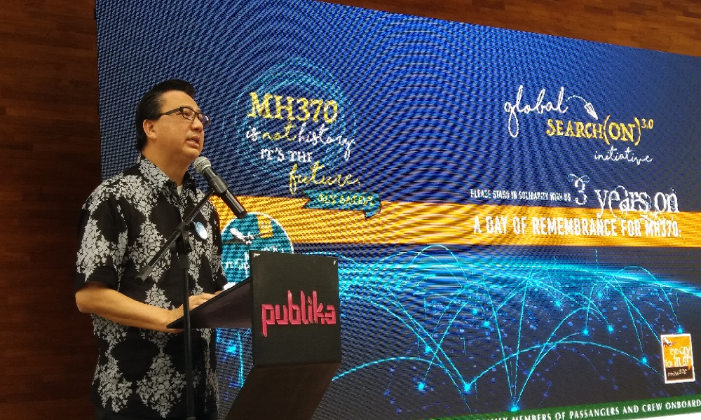 Liow denies lack of funds scuttled MH370 search
