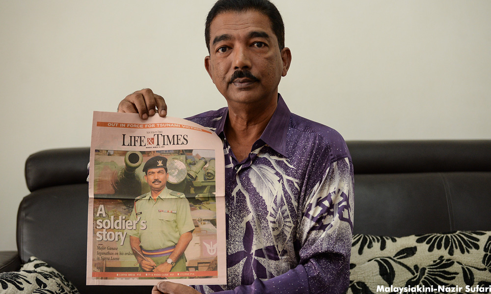 Retired army officer relives hostage memories to inspire others
