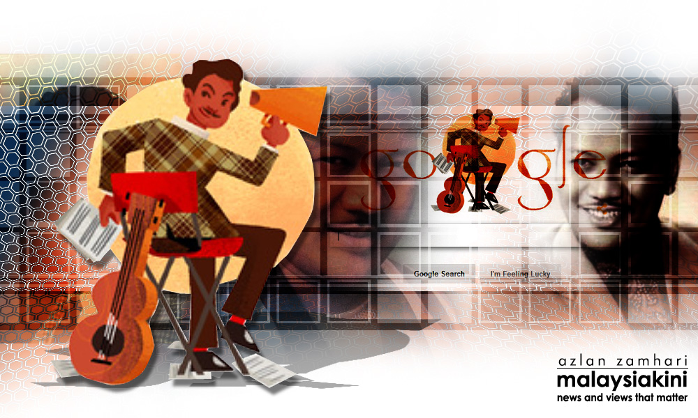 Google Doodle pays tribute to P Ramlee