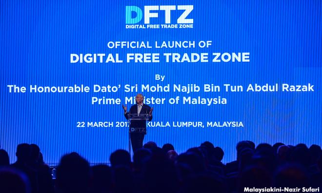 Najib yakin DFTZ bakal jadi hab baru ekonomi digital