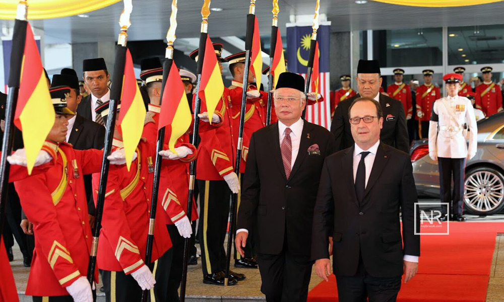 Najib bertemu Hollande, meterai perjanjian dua hala