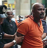 hindraf march of roses parliament 160208 arrested