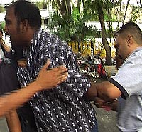 hindraf march of roses parliament 160208 arrest 2