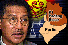 azmi khalid and padang besar umno and bn