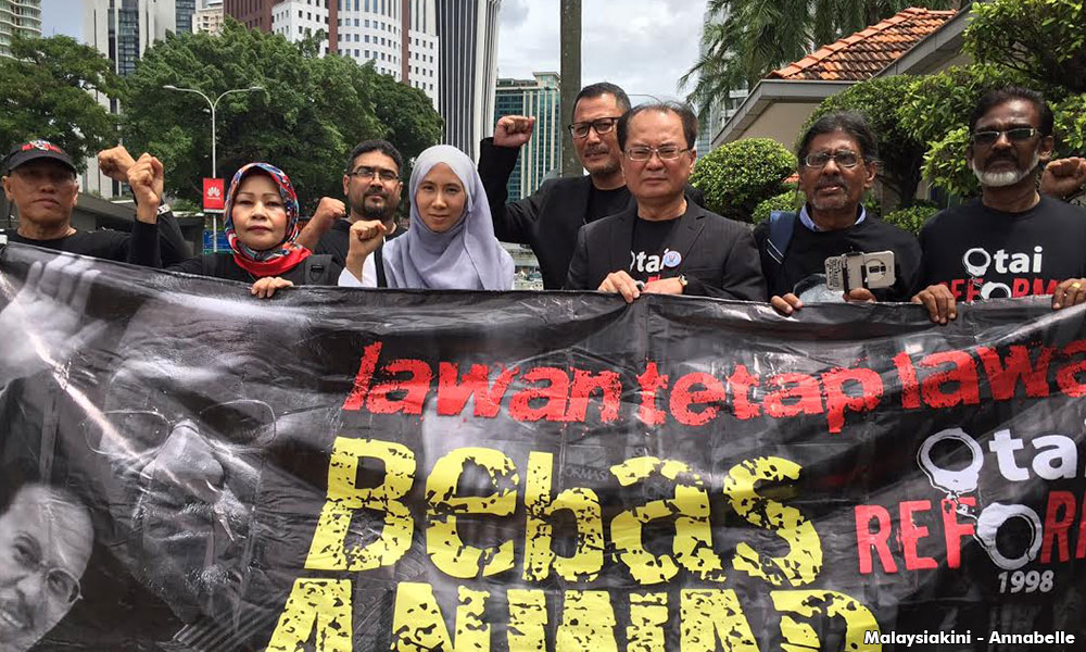Otai Reformis urges US pressure to release Anwar