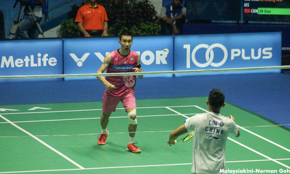 Chong Wei kecundang lagi di tangan Lin Dan