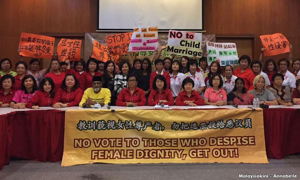Drop Shabudin as MP, women's groups petition PM