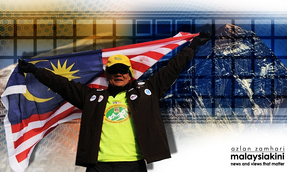 James Lee gives an update on his Mt Everest climb