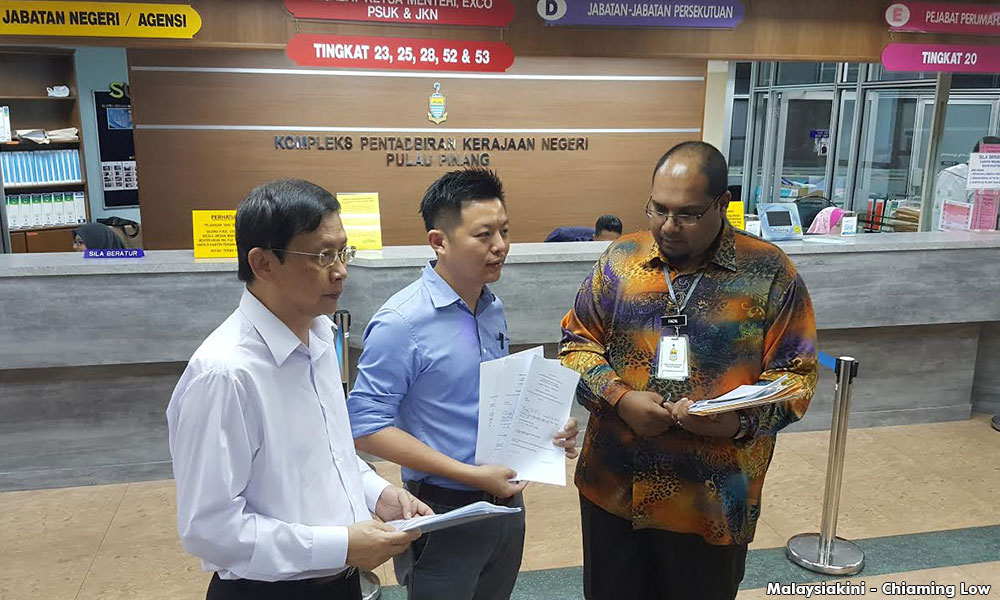 吁槟向联邦看齐解密合约民青提呈首宗资讯法上诉